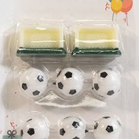 свещи футбол футболна топка игрище за торта Рожден ден детско парти топери топер свещ, снимка 1 - Други - 42575612