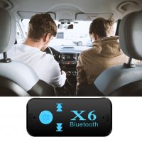 X6 Bluetooth приемник за кола или други AUX букси, снимка 3 - Аксесоари и консумативи - 38527718