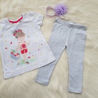 Клин и тениска 12-18 месеца - нови, снимка 4 - Комплекти за бебе - 29100846