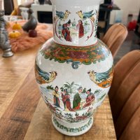 Красива ваза - китайски порцелан, снимка 2 - Вази - 42873029