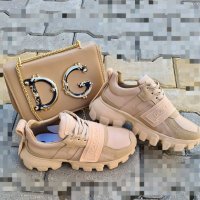 Дамски обувки и чанта Dolce&Gabbana, снимка 1 - Дамски ежедневни обувки - 32020661