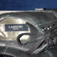 Мъжки велурени - кожени обувки LASOCKI нови! №44, снимка 8 - Ежедневни обувки - 29639337