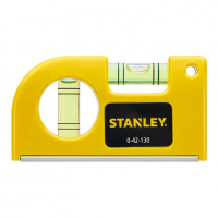 Нивелир Stanley пластмасов с магнитна основа 80 мм, снимка 3 - Други инструменти - 36425920