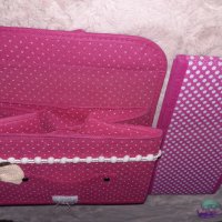 Текстилни сгъваеми кутий за съхранение!, снимка 5 - Декорация за дома - 42613700