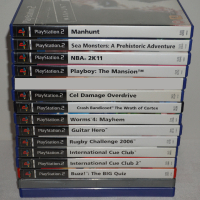 Игри за PS2 Manhunt/Sea Monsters/NBA 2K11/Playboy/Cel Damage/Crash/Worms 4/Guitar Hero/GTA, снимка 16 - Игри за PlayStation - 44608087