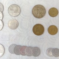 Лот чуждестранни монети от ХХ век, снимка 4 - Нумизматика и бонистика - 29373136