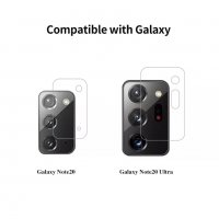 Samsung Galaxy Note 20 / 2.5D Стъклен протектор за камера, снимка 4 - Фолия, протектори - 30121419