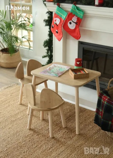 Детска маса със столчета, снимка 1