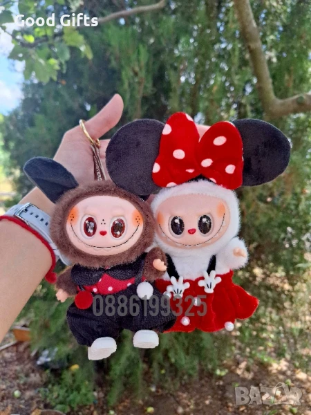 Лабубу Мики Маус и Лабубу Мини Маус Нова Серия Labubu Mickey Mouse , снимка 1