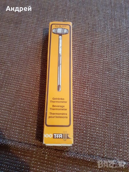 Стар Термометър за вино, снимка 1