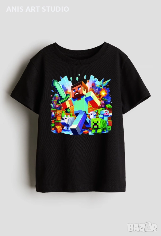 Детска тениска MINECRAFT, снимка 1
