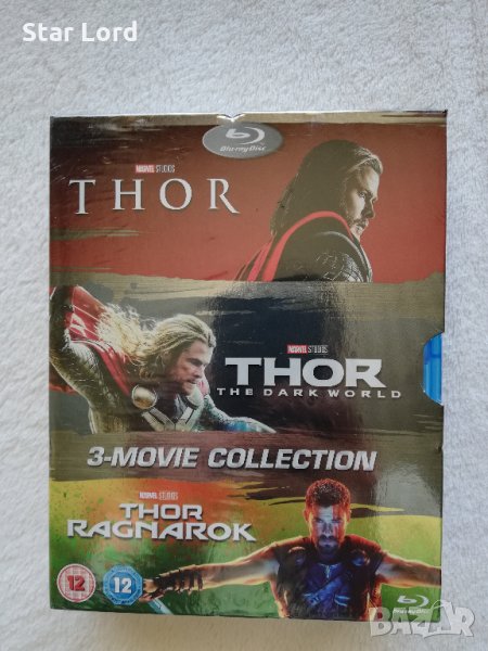 Трилогия "Тор" (Thor) на BluRay - чисто нова, снимка 1