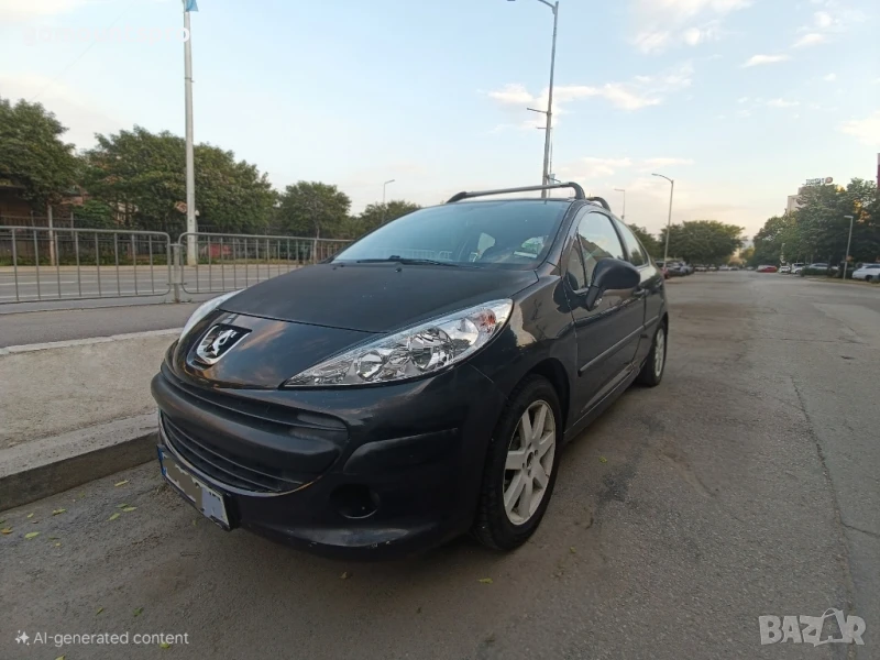 Peugeot 207 1.4i 75к.с. климатик газ - БРЦ, снимка 1