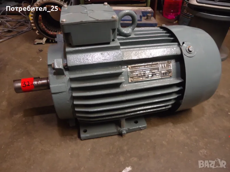 Трифазен ел.мотор 5,5KW - 2900 об/мин., снимка 1