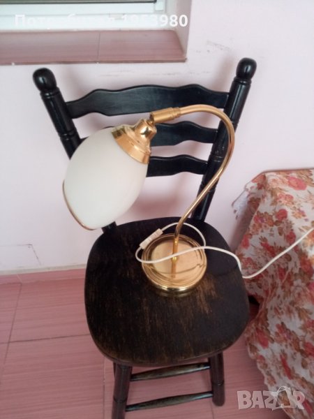 Месингова настолна лампа, снимка 1