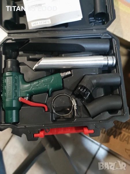 Parkside 2 в 1 въздушен пистолет и прахосмукачка Air PDSB 10 A1, снимка 1