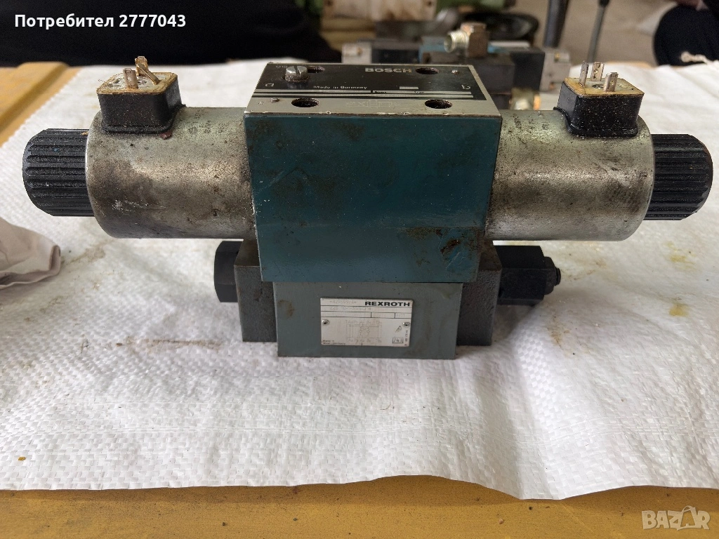 BOSCH Rexroth хидравличен вентил 0810001702 – индустриална хидравлика, снимка 1