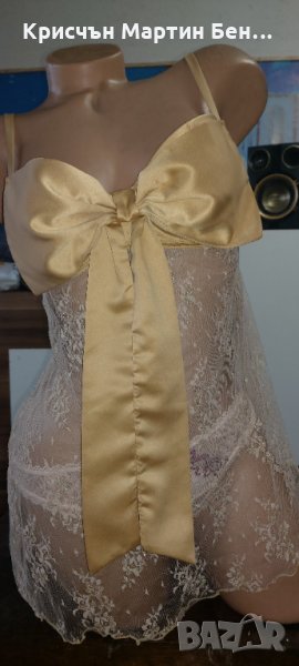 Нощничка с сатенена Панделка +бикина, снимка 1