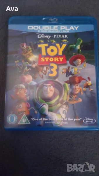 Toy story 3 blu ray + DVD, снимка 1