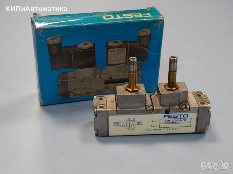 пневматичен разпределител Festo CJM-5/2-1/4-FH Solenoid Valve, снимка 1