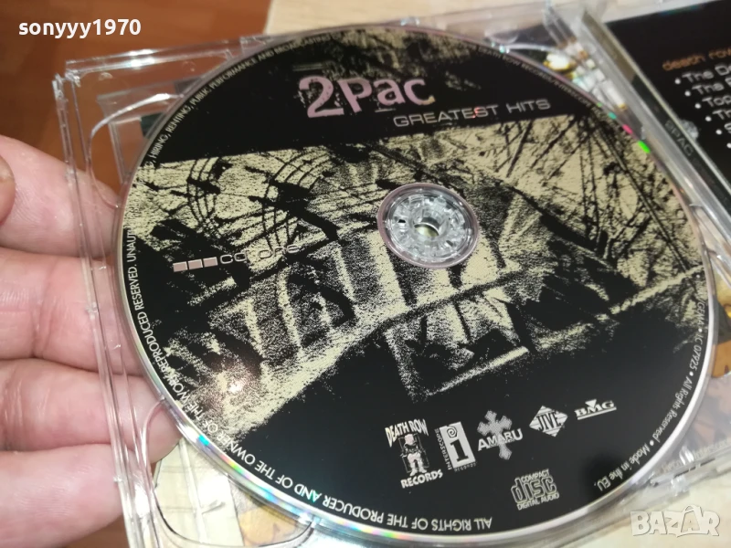 2PAC CD-ДВА ДИСКА 3005250728, снимка 1