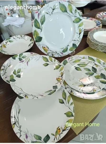 Порцеланов сервиз за хранене от 18 части ПРОМО, снимка 1