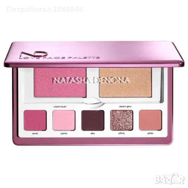 Natasha Denona, LOVE FACE PALETTEEye & Cheek Essential, снимка 1