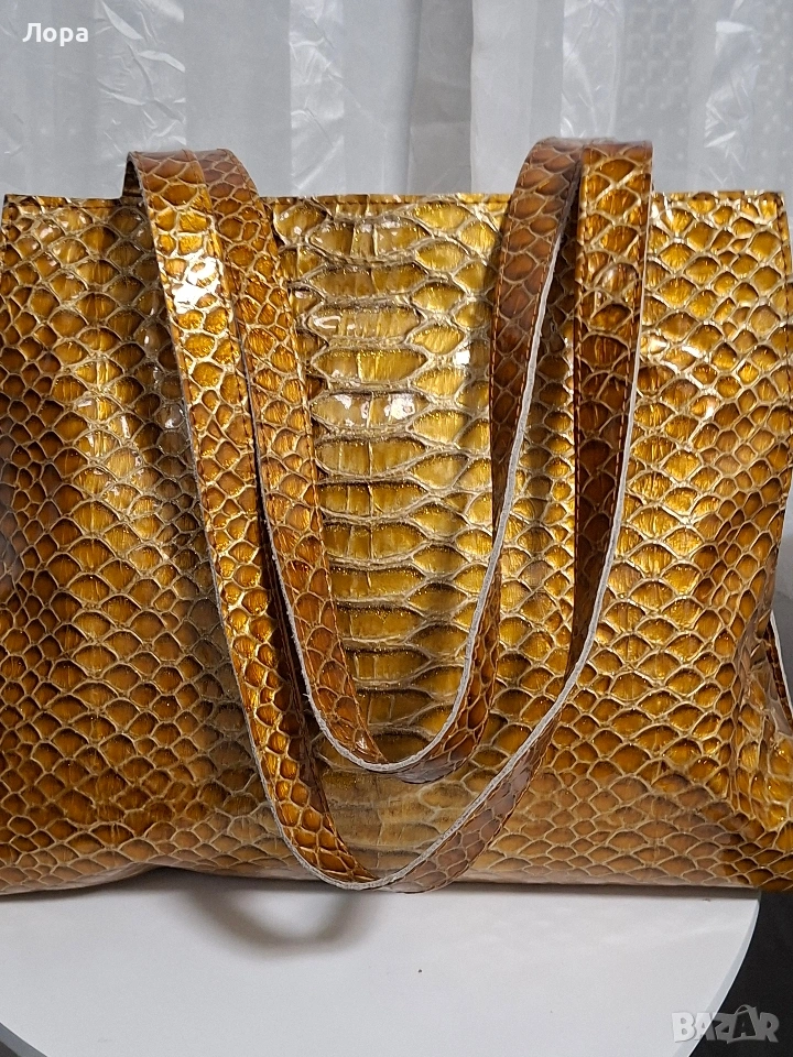 Дамска чанта естествена кожа , снимка 1