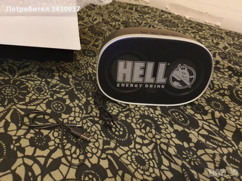 Bluetooth колонка BT2630 брандирана с логото на "HELL", снимка 1