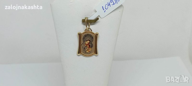 Нова Златна икона-1,0гр/14кр, снимка 1