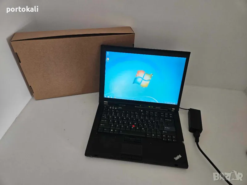 Лаптоп Lenovo T400 Intel Core 2 Duo P8600 / 4GB RAM / 250GB HDD, снимка 1