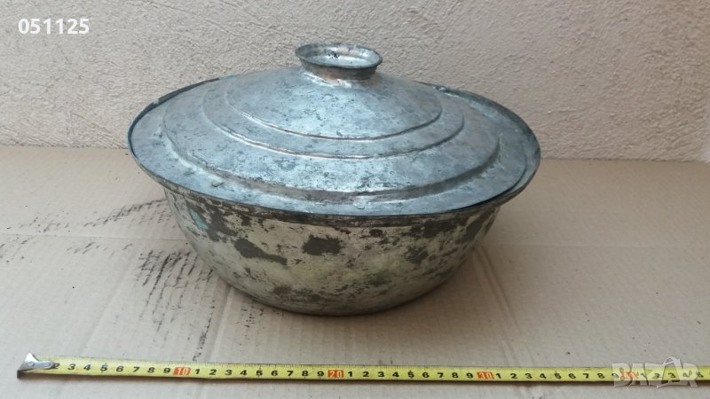 кована бакърена тенджера - възраждане отлична , снимка 1