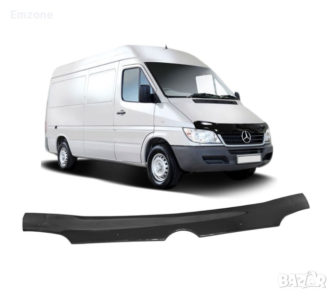 Дефлектор Спойлер за Преден Капак Бус за Мерцедес Mercedes Sprinter 2000 - 2006 , снимка 1