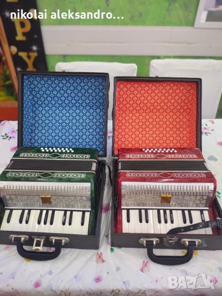 ретро акордеон.руски, снимка 1