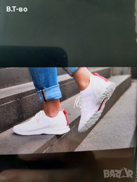 Adidas бели маратонки, снимка 1