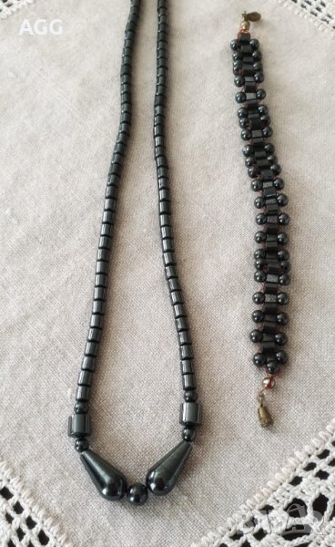 Красотички от естествен хематит, снимка 1