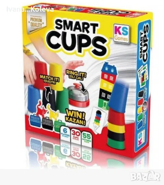 Настолна семейна игра, „ Умни чаши“, снимка 1