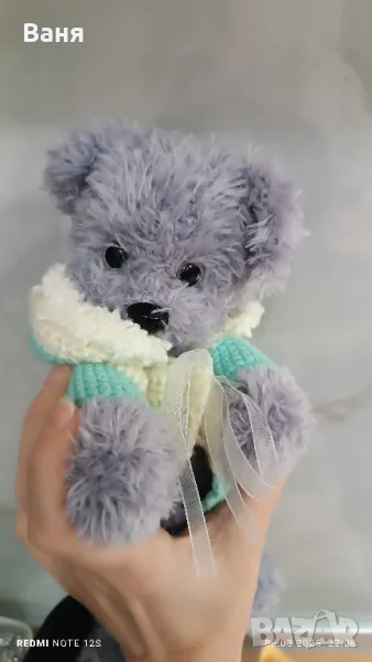 Ръчно плетено кученце, снимка 1