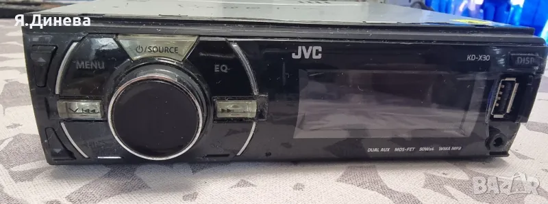 Работещо CD  за кола JVC KD-X30 , снимка 1