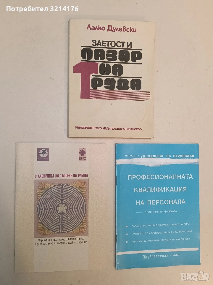 НОВА! В лабиринта на търсене на работа, снимка 1