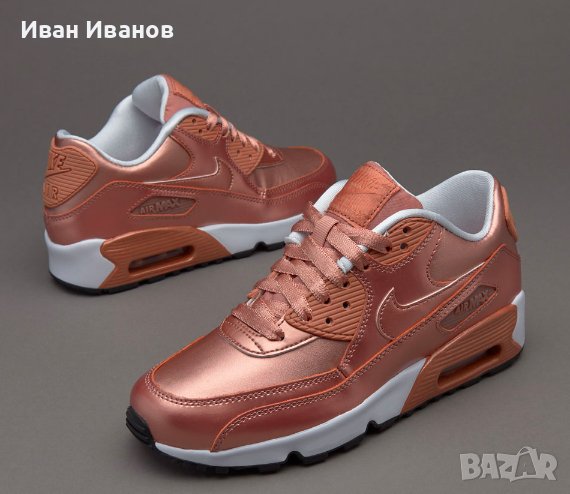 Оригинални маратонки  Nike Air Max 90 GS ‘Metallic Bronze’  номер 37,5-38, снимка 1