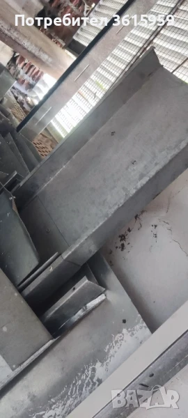 Метални поцинковани кабелни канали/скари, снимка 1