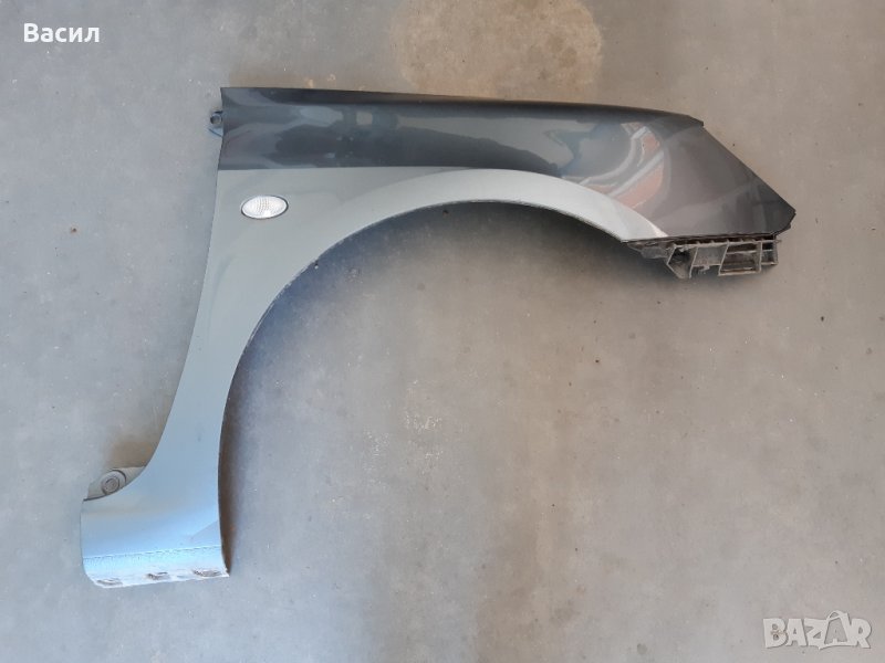 Преден десен калник ТЪМНО СИВ МЕТАЛИК Peugeot 307 SW 2.0 HDI 2.0hdi 136к.с Пежо 307 СВ Комби 2.0 ХДИ, снимка 1