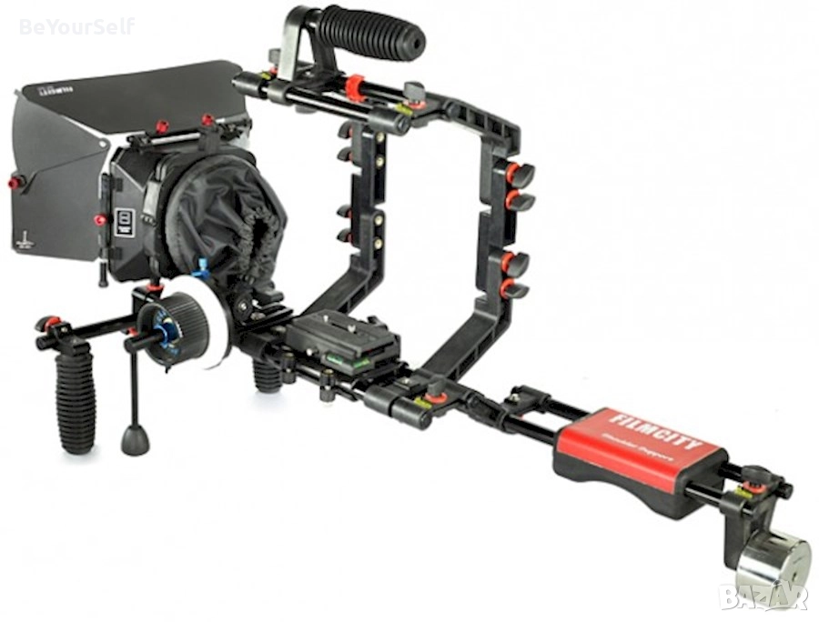 за фотокамери - Filmcity rig,cage, folowfocus, matebox, снимка 1