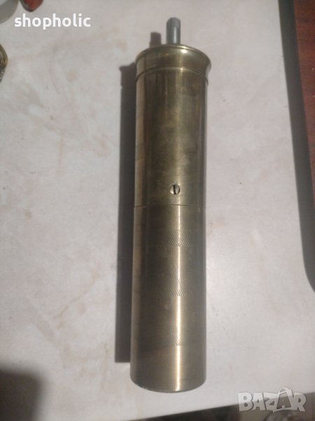 Мелничка за кафе,подправки и други,месингова, снимка 1