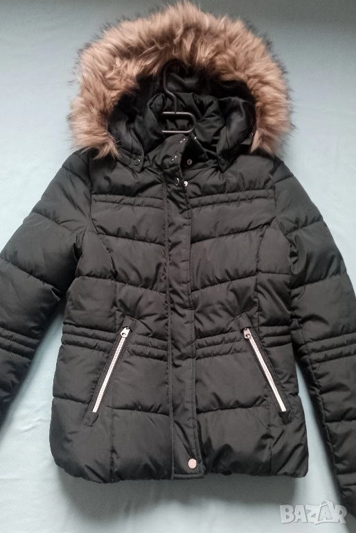 зимно зелено яке , снимка 1