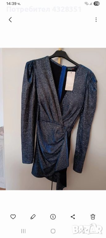 Чисто нова блестяща рокля , снимка 1