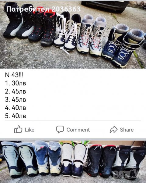 Snowboard оборудване , снимка 1