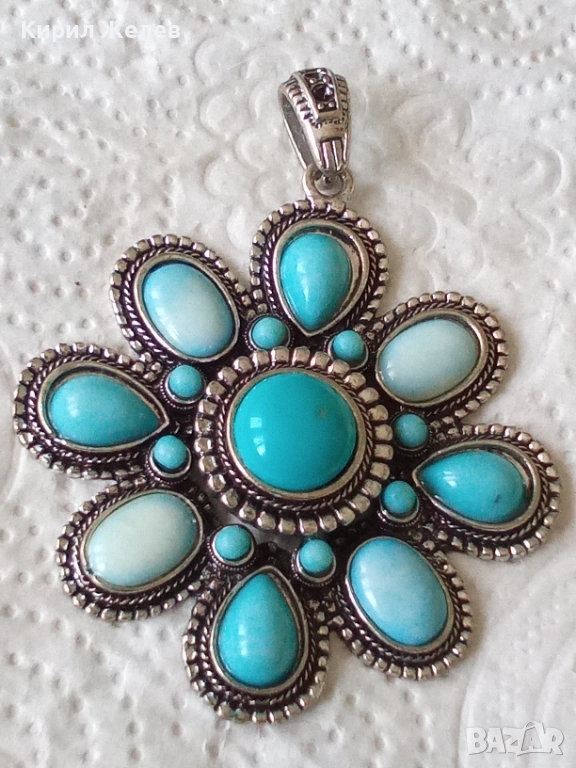 Колие висулка медальон 52627, снимка 1