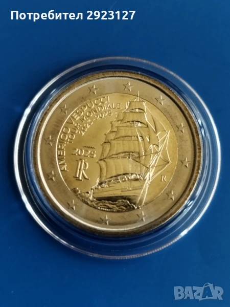 2 ЕВРО 2025 ГОДИНА ИТАЛИЯ, снимка 1